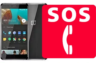 Appels d'urgence sur OnePlus X