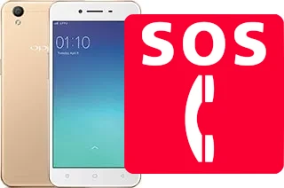 Appels d'urgence sur Oppo A37