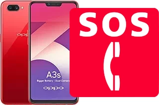 Appels d'urgence sur Oppo A3s