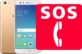 Appels d'urgence sur Oppo F3