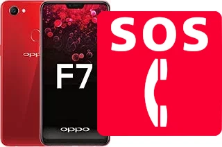 Appels d'urgence sur Oppo F7