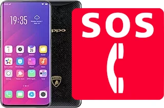 Appels d'urgence sur Oppo Find X Lamborghini Edition