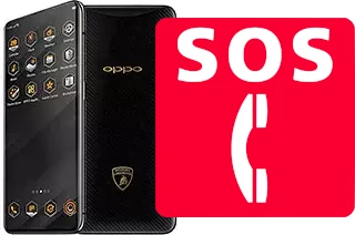 Appels d'urgence sur Oppo Find X Lamborghini