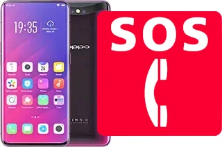 Appels d'urgence sur Oppo Find X