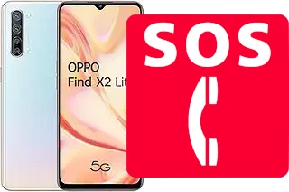 Appels d'urgence sur Oppo Find X2 Lite