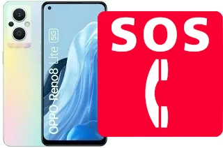 Appels d'urgence sur Oppo Reno8 Lite