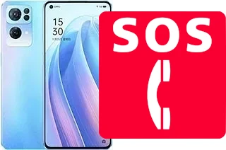 Appels d'urgence sur Oppo Reno7 Pro 5G