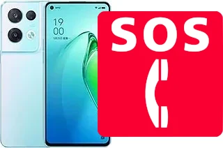 Appels d'urgence sur Oppo Reno8 Pro