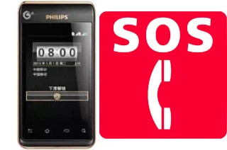 Appels d'urgence sur Philips T939