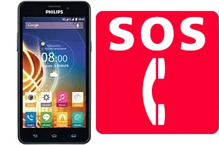 Appels d'urgence sur Philips V526