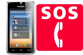 Appels d'urgence sur Philips W8500