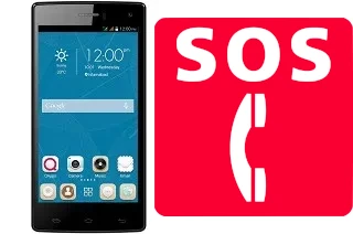 Appels d'urgence sur QMobile Noir X550