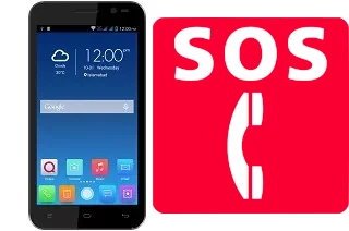 Appels d'urgence sur QMobile Noir X600