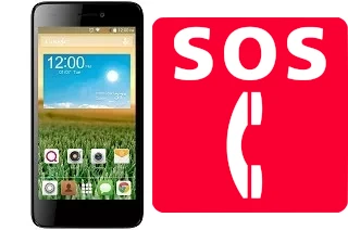 Appels d'urgence sur QMobile Noir X800