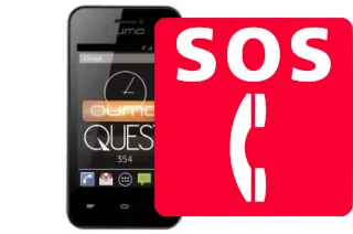 Appels d'urgence sur Qumo QUEST 354