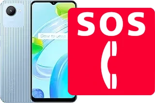 Appels d'urgence sur Realme C30