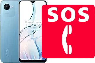 Appels d'urgence sur Realme C30s