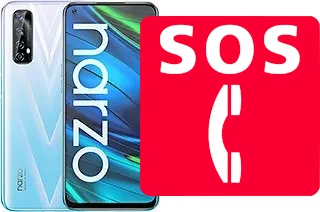 Appels d'urgence sur Realme Narzo 20 Pro