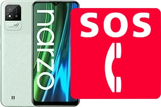 Appels d'urgence sur Realme Narzo 50i