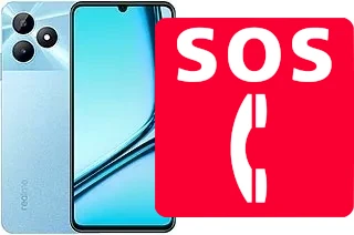 Appels d'urgence sur Realme Note 50