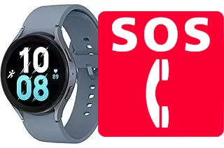 Appels d'urgence sur Samsung Galaxy Watch5