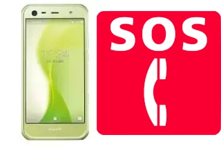 Appels d'urgence sur Sharp Aquos Xx3 mini