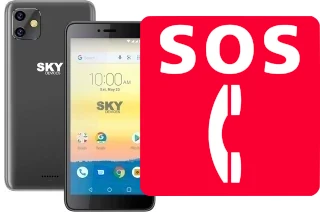 Appels d'urgence sur Sky-Devices Elite P55