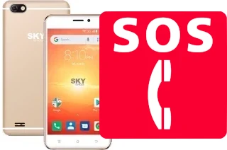 Appels d'urgence sur Sky-Devices Platinum J5