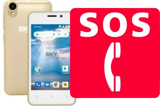 Appels d'urgence sur Sky-Devices Platinum P4