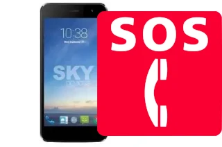 Appels d'urgence sur Sky-Devices Sky 5-0 Pro