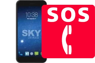 Appels d'urgence sur Sky-Devices Sky Elite 5-0L Plus