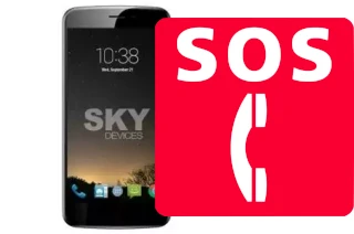 Appels d'urgence sur Sky-Devices Sky Elite 5-5L Plus