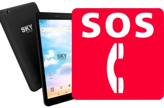 Appels d'urgence sur Sky-Devices T8Plus