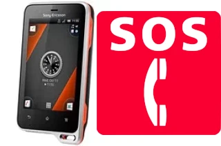 Appels d'urgence sur Sony Ericsson Xperia active