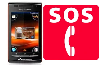 Appels d'urgence sur Sony Ericsson W8