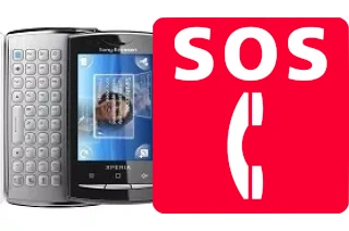 Appels d'urgence sur Sony Ericsson Xperia X10 mini pro