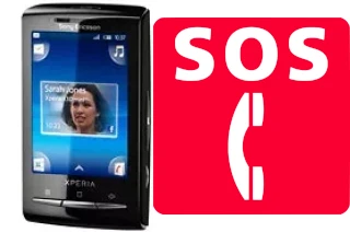 Appels d'urgence sur Sony Ericsson Xperia X10 mini