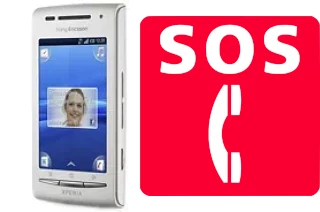 Appels d'urgence sur Sony Ericsson Xperia X8