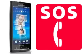 Appels d'urgence sur Sony Ericsson Xperia X10