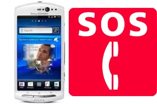 Appels d'urgence sur Sony Ericsson Xperia neo V