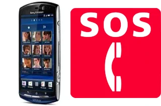 Appels d'urgence sur Sony Ericsson Xperia Neo