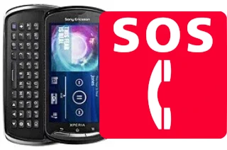 Appels d'urgence sur Sony Ericsson Xperia pro