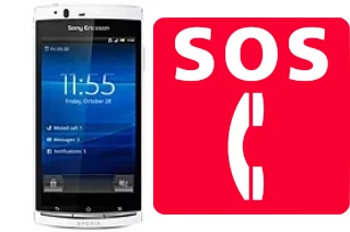 Appels d'urgence sur Sony Ericsson Xperia Arc S