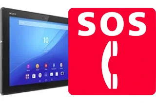 Appels d'urgence sur Sony Xperia Z4 Tablet LTE