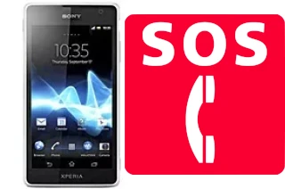 Appels d'urgence sur Sony Xperia GX SO-04D