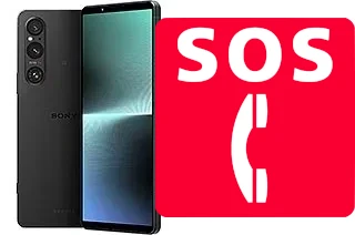 Appels d'urgence sur Sony Xperia 1 V