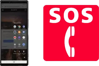 Appels d'urgence sur Sony Xperia 1