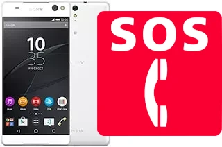 Appels d'urgence sur Sony Xperia C5 Ultra