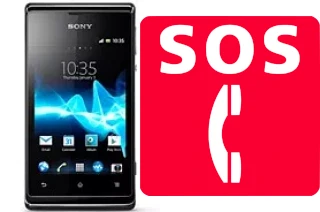 Appels d'urgence sur Sony Xperia E dual