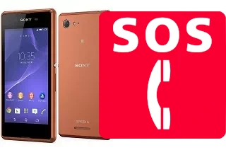 Appels d'urgence sur Sony Xperia E3